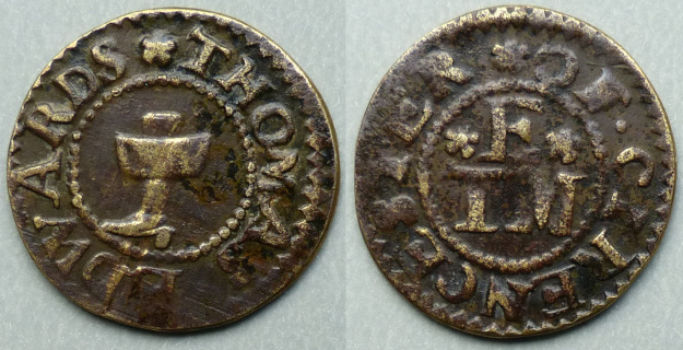 Cirencester, Thomas Edwards farthing Cirencester, Thomas Edwards farthing